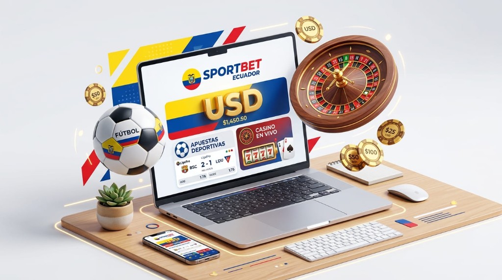 Pantalla principal de Sportbet Ecuador en computador